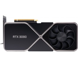 NVIDIA GeForce RTX 3090 Founders Edition, 24 GB GDDR6X, HDMI, 3x DP (900-1G136-2510-000)
