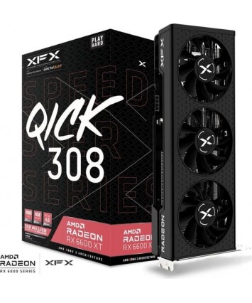 XFX Speedster QICK 308 Radeon RX 6600 XT Black Gaming,8GB GDDR6