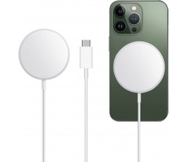 Magnetická bezdrátová nabíječka kompatibilní s iPhone 14/14 Plus/14 Pro/14 Pro Max/13/12 (bez adaptéru)
