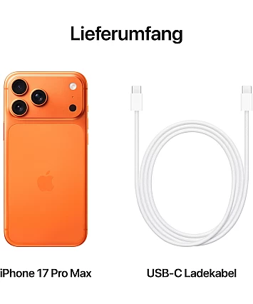 iPhone 17 Pro Max 256GB kosmicky oranžová